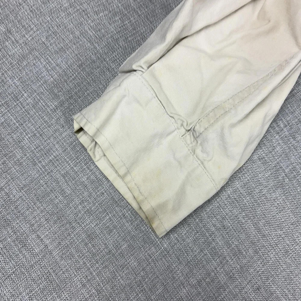 Vintage Banana Republic Jacket Mens Large Cotton Hooded Safari Windbreaker 80s
